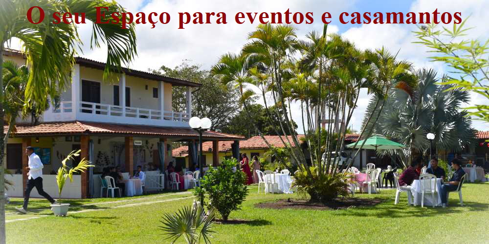 Hotel - Pousada Espao para eventos e casamentos em Salvador Camaari  litoral norte Bahia